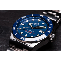 LUGANO DIVER Automatic BLUE | Swiss Made | 1 of 30